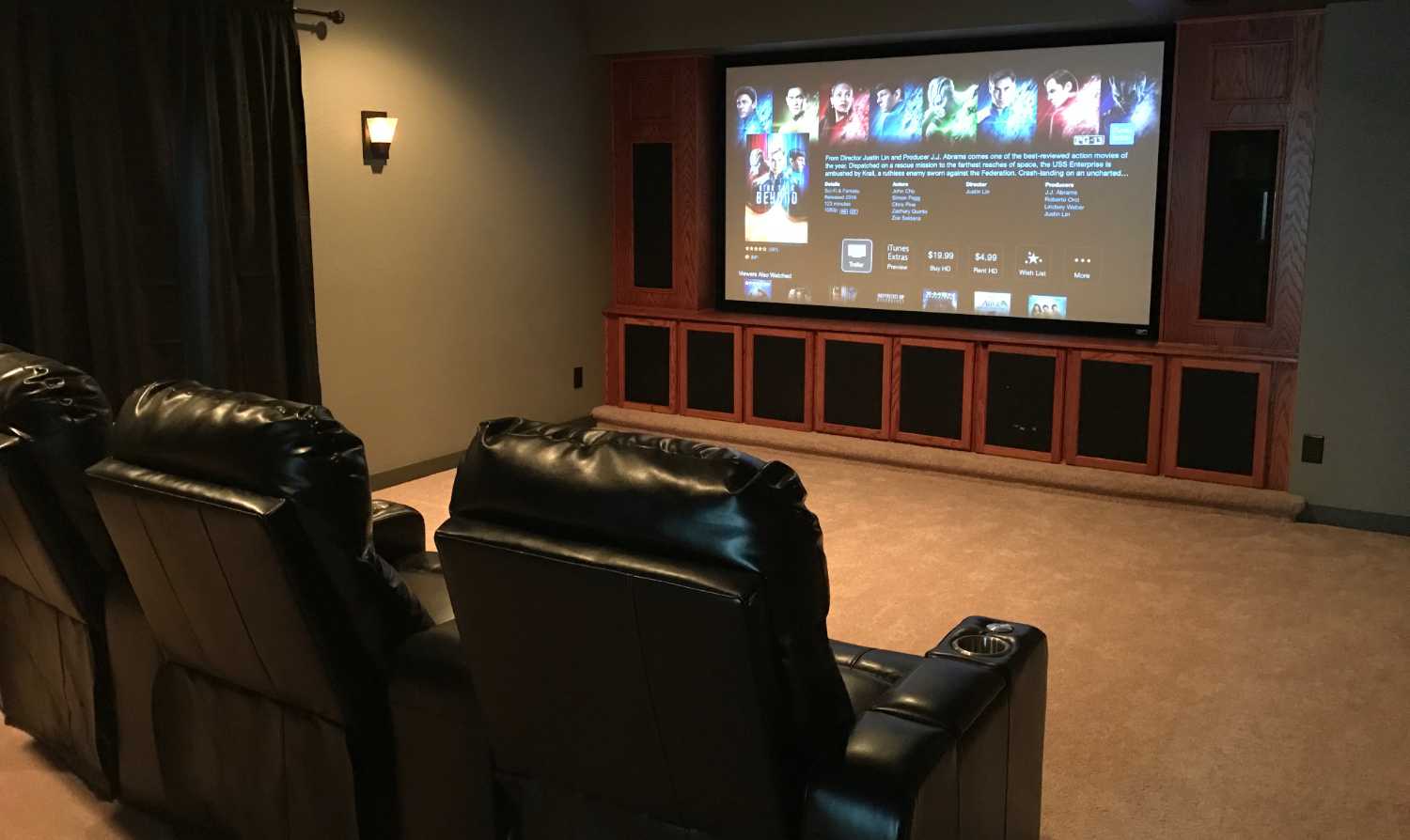 Basement Home Theater