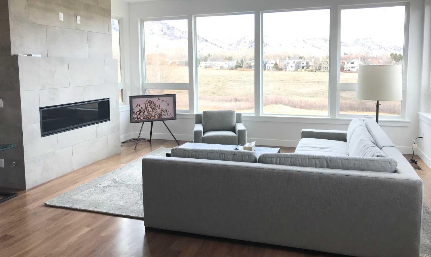Modern Home TV Installation